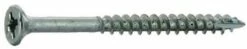 Vis Bois TORN® Tête Fraisée Pozidriv Acier Zingué - Filetage Partiel