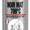 Peinture NOIR MAT 700°C
