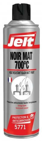 Peinture NOIR MAT 700°C