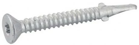 Vis Autoperceuse à Ailettes Tête Fraisée Pointe 3 Torx Inox A2 1 Vis Autoperceuse à Ailettes Tête Fraisée Pointe 3 Torx Inox A2