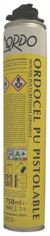 ORDOCEL PU - Mousse Polyuréthane Pistolable