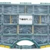Coffret Vis Bois TORN® Tête Fraisée Acier Zingué Torx - Filetage Total