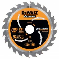 DeWALT Lame De Scie Circulaire Portative EXTREME RUNTIME