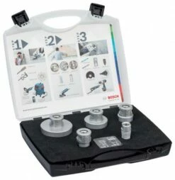 Bosch Coffret 4 Scies Trépan Diamand Dryspeed